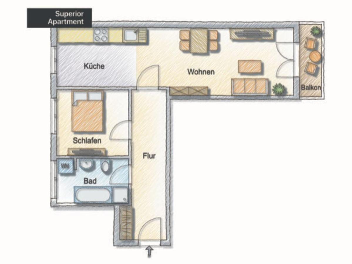 Apartamento Schwarzwald Loft Baden-Baden Exterior foto